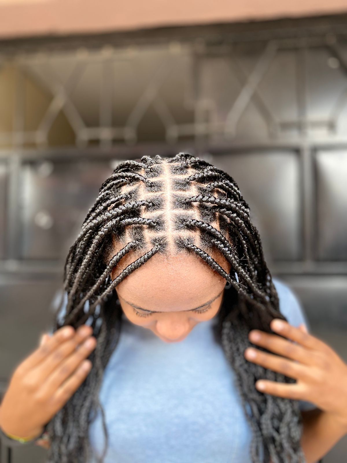 Medium Knotless Braids