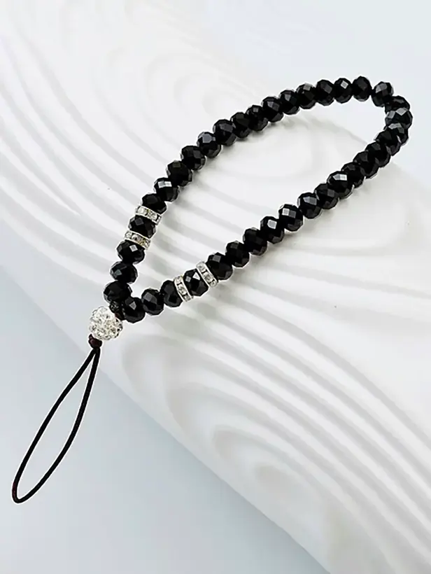 Beaded phone charm