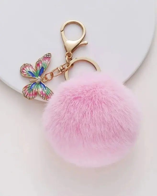 Beaded key holder